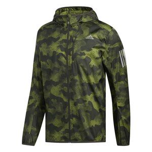 Adidas Men's Green Camo Jacket DZ2031 Size L